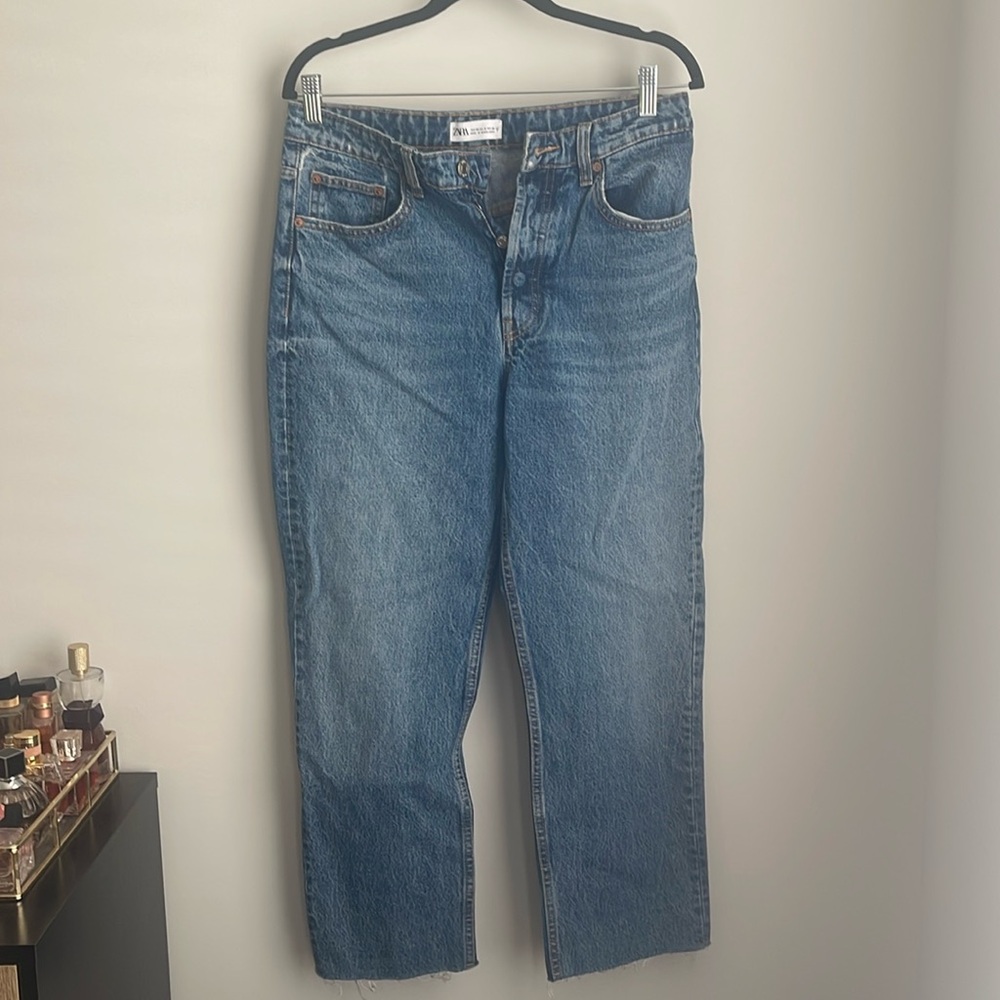 Zara straight leg jeans
